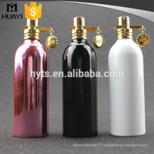 100ml fancy colorful Uv Coating Cosmetic aluminium spray bottle 100ml